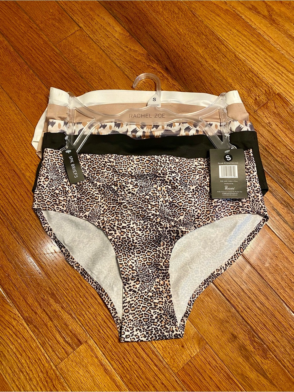 Rachel Zoe 5-Pack Seamless Underwear NWT Size Small